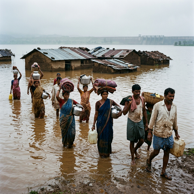 Displacement — Gadeghaat salvaging